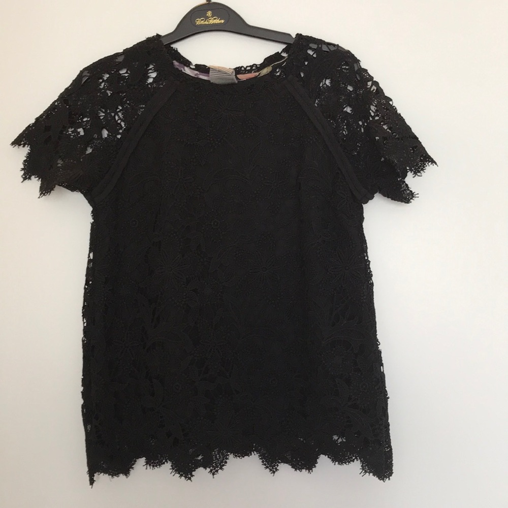 Beautiful Guest Editor x small lace top